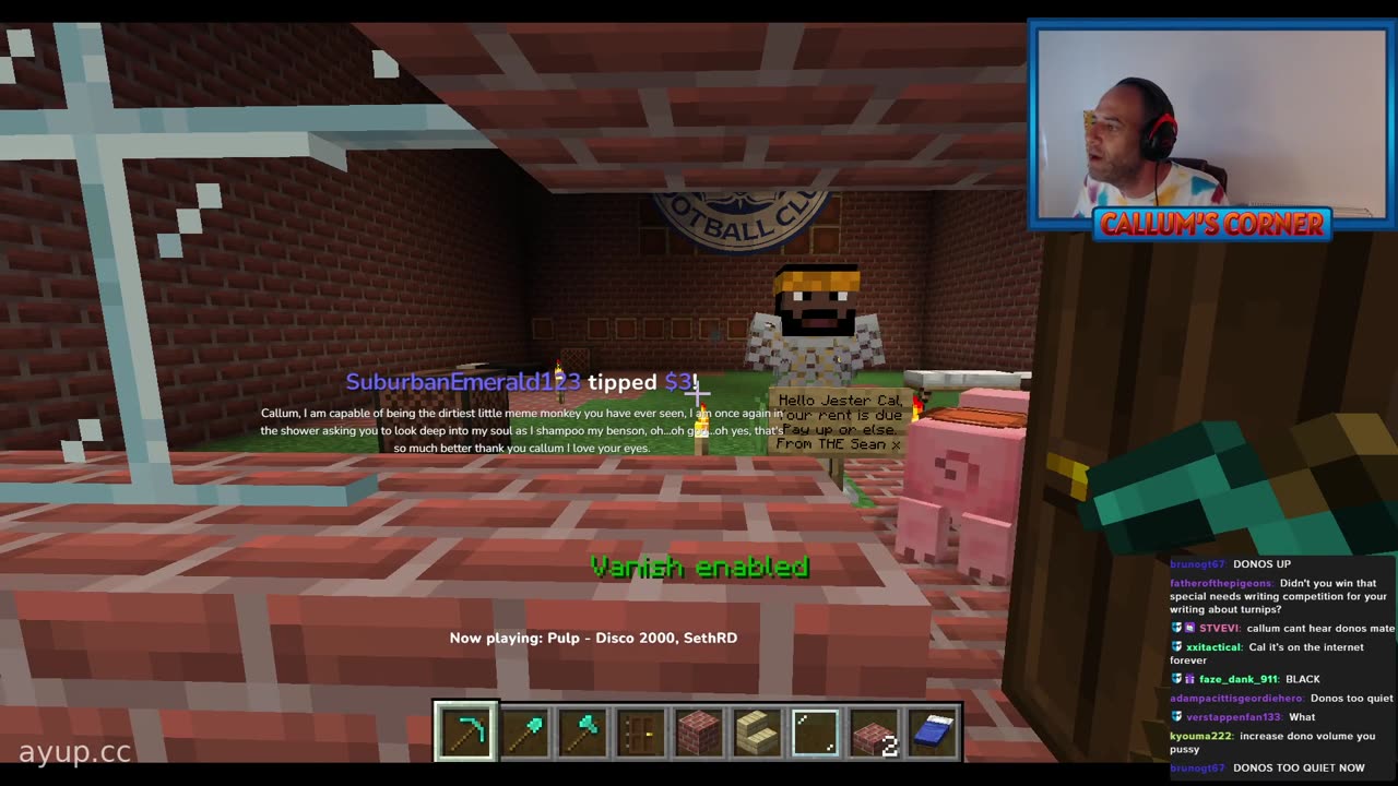 ayupcc - Callum's Corner - 25/08/23 - A Spot Of Minecraftage