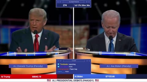 PARODY TRUMP VS BIDEN DEBATE