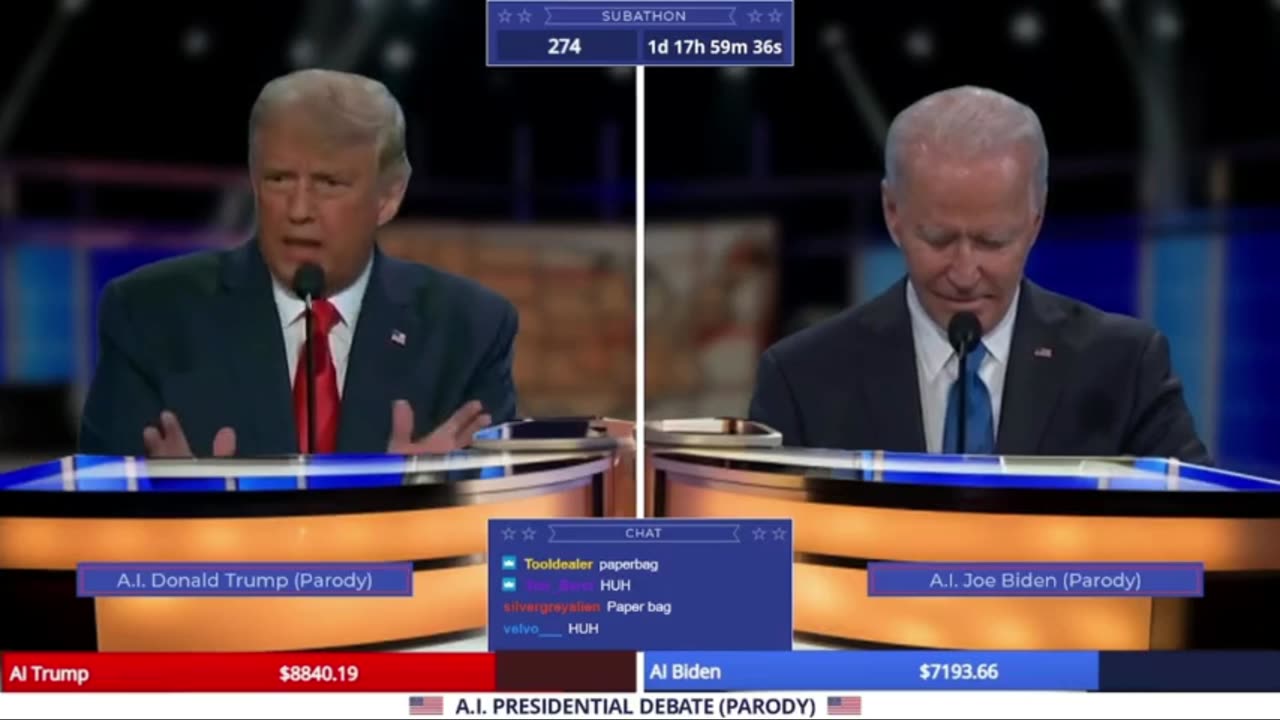 PARODY TRUMP VS BIDEN DEBATE