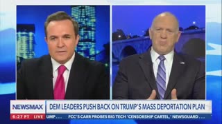 Tom Homan: Democrats Could Face Death Penalty If They Disrupt Trump's Deportation Plan