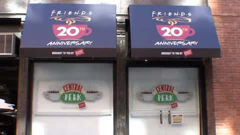 Central Perk pop up shop serves up free coffee