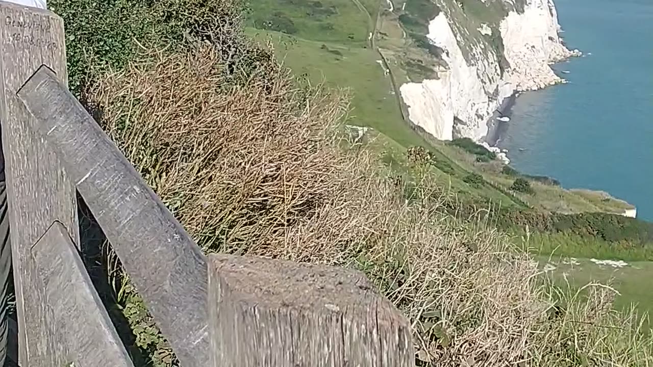 The white cliffs of Dover