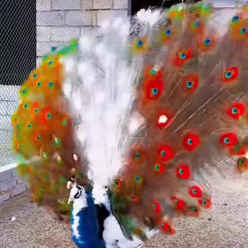 What a beautiful Peacock!