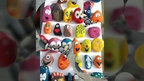 beautiful and amazing pebble craft ideas for home decoration