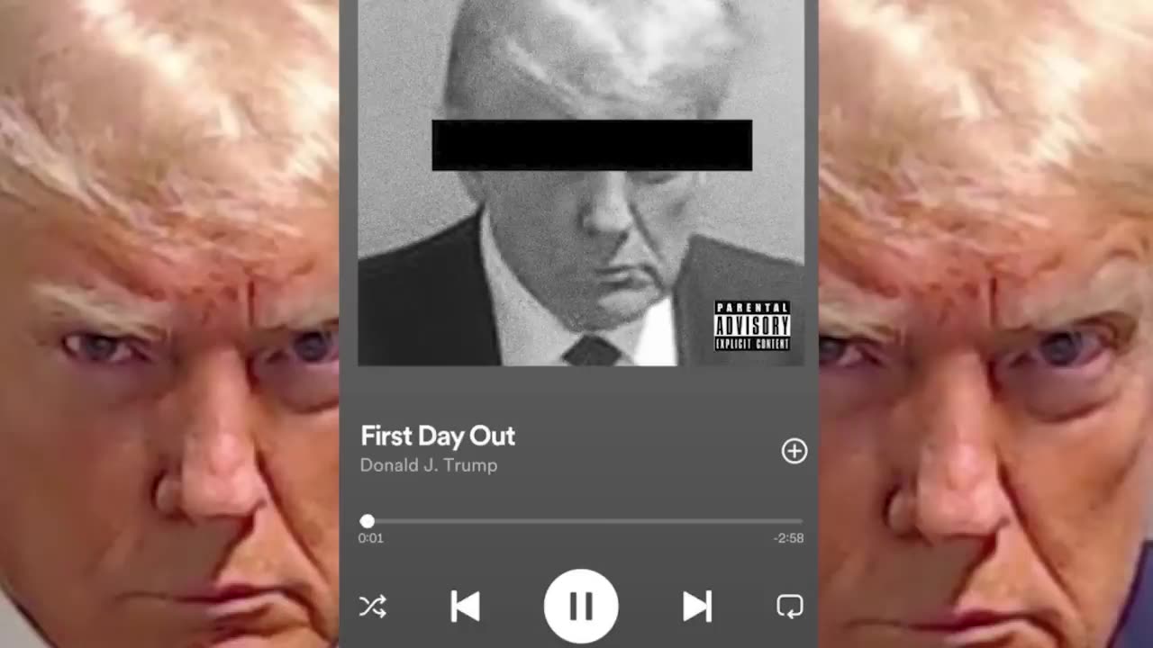 Donald trump's - first day out(Rap song)