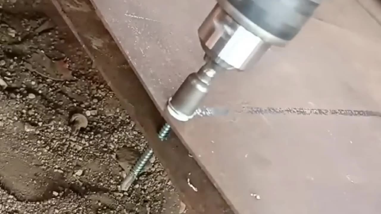 How to press iron pipe with screw😱