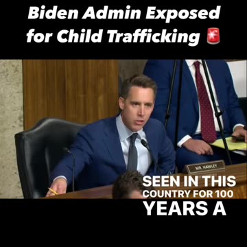 The Biden administration has been exposed for trafficking vulnerable children.