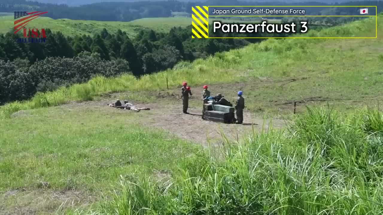 Javelin, Type 01 LMAT, Panzerfaust 3, AT4 — US-Japan Anti-Tank Weapons Live Fire Exercise