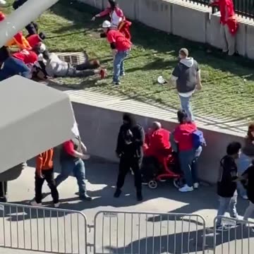 Video emerges of Kansas City fans tackling one of the shooters