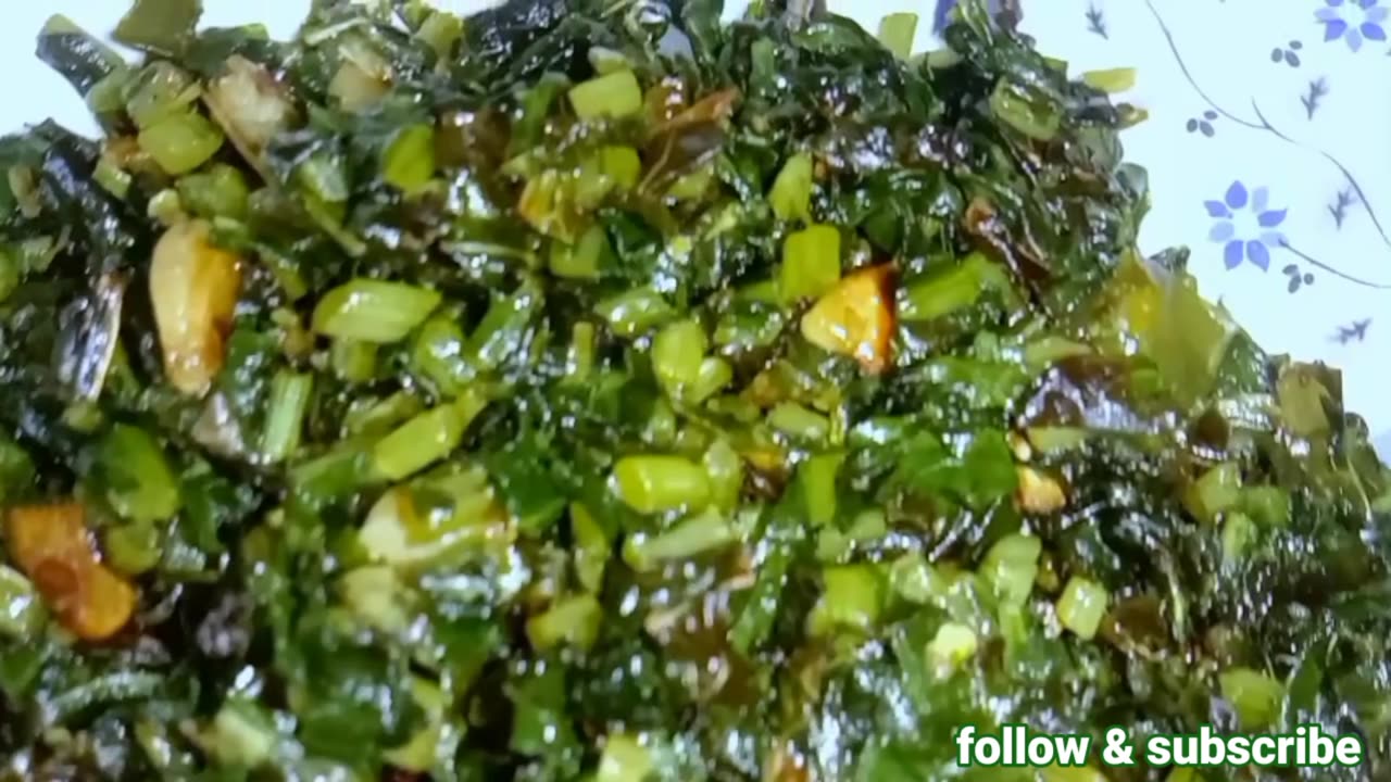 Healthy Radish Leaf Vegetable Recipe | healthy veg recipe | indian veg recipe