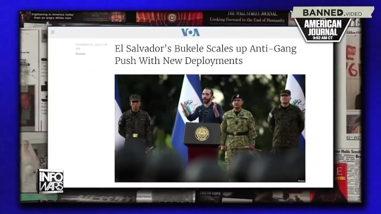 El Salvador's War on Crime is the Answer to Militant Murderous Criminal Gangs