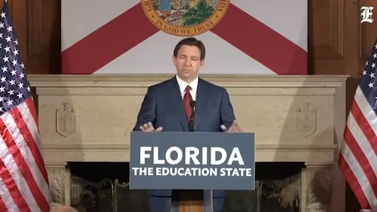 DeSantis refers to a "long-standing" Florida law to discourage the employment