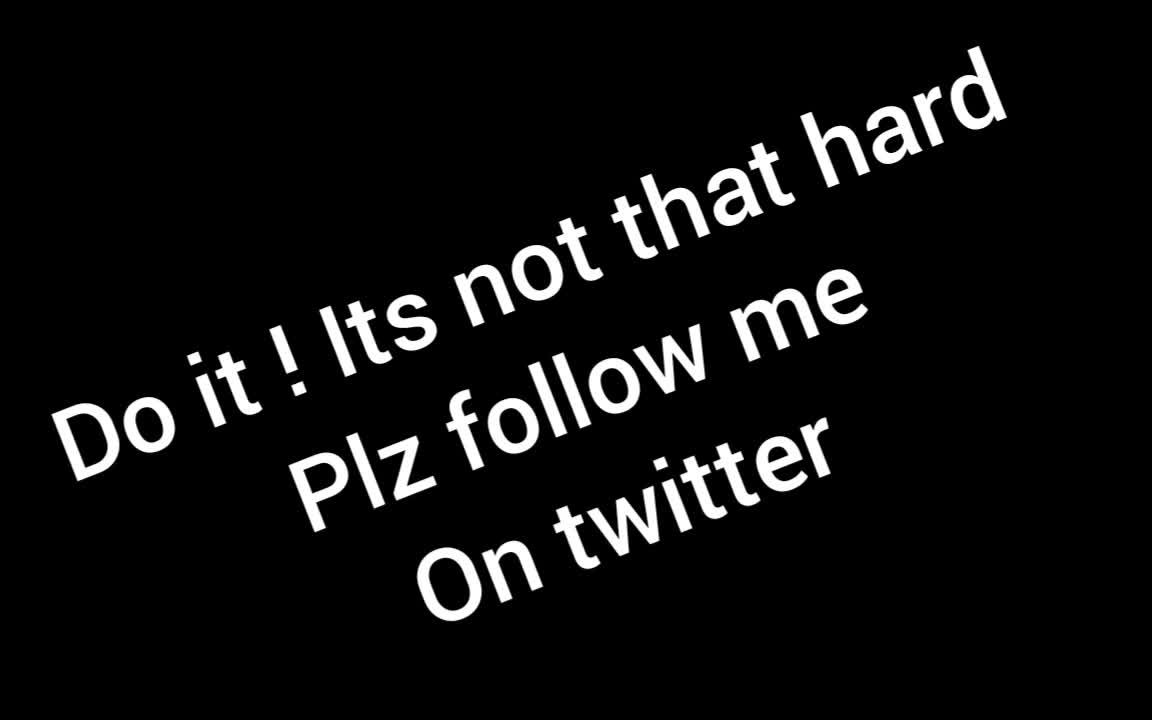 Follow me on Twitter