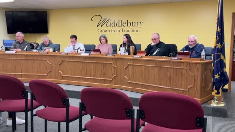 Middlebury Town Council 12/2/24 - High Water Bill | Wayne St Curbing