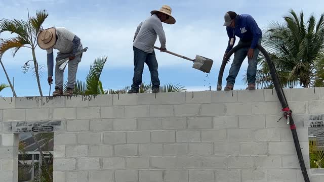 Project Pure22 - Pouring of Tie Beam and Walls - Part 2