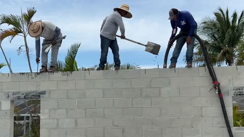 Project Pure22 - Pouring of Tie Beam and Walls - Part 2