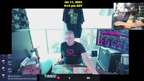 JUST HERE FOR THE FELLOWSHIP AND GOOD TIMES!