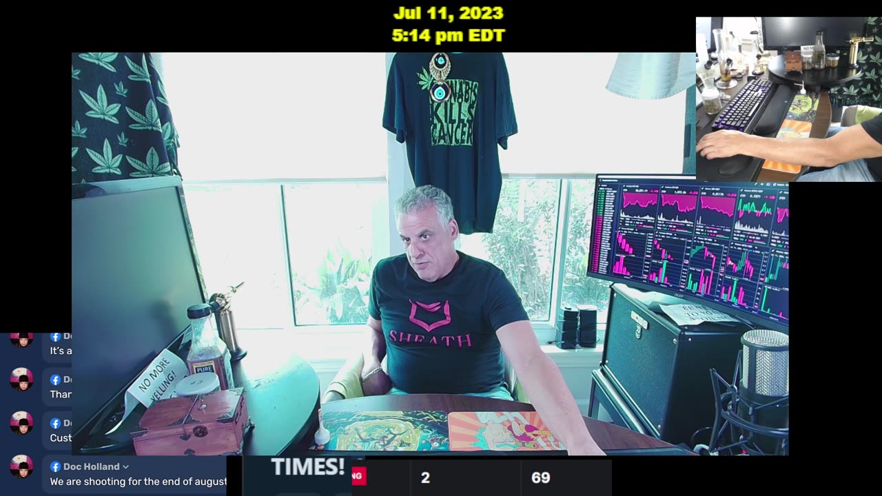 JUST HERE FOR THE FELLOWSHIP AND GOOD TIMES!