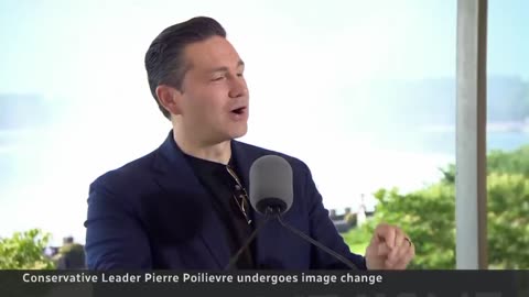 What's up with Pierre Poilievre's new look?