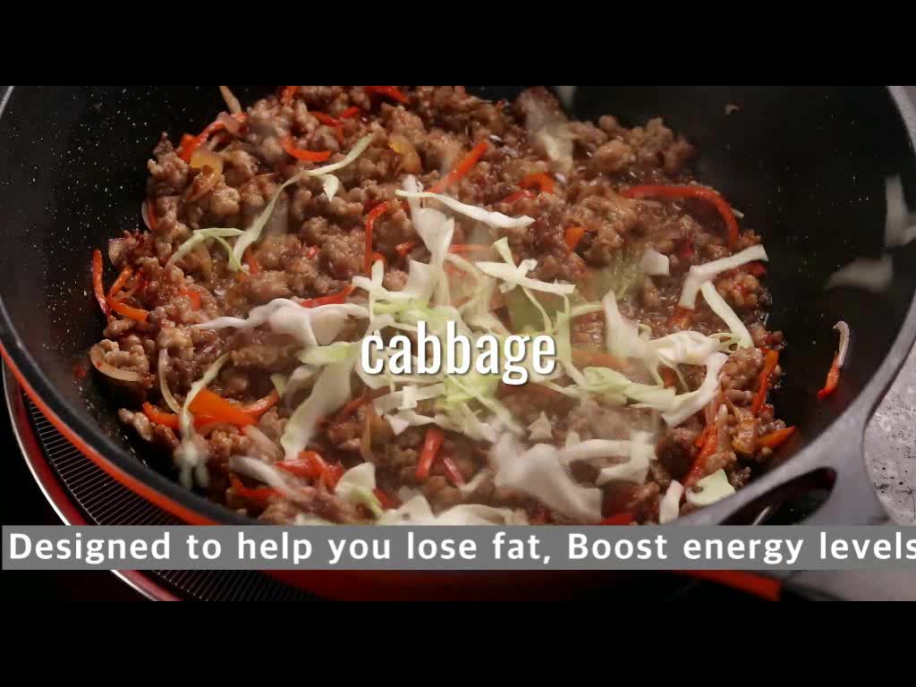 Wanna Lose Weight by Eating Chili-Blackbean Pork Cabbage Stir-Fry? (KETO DIET)