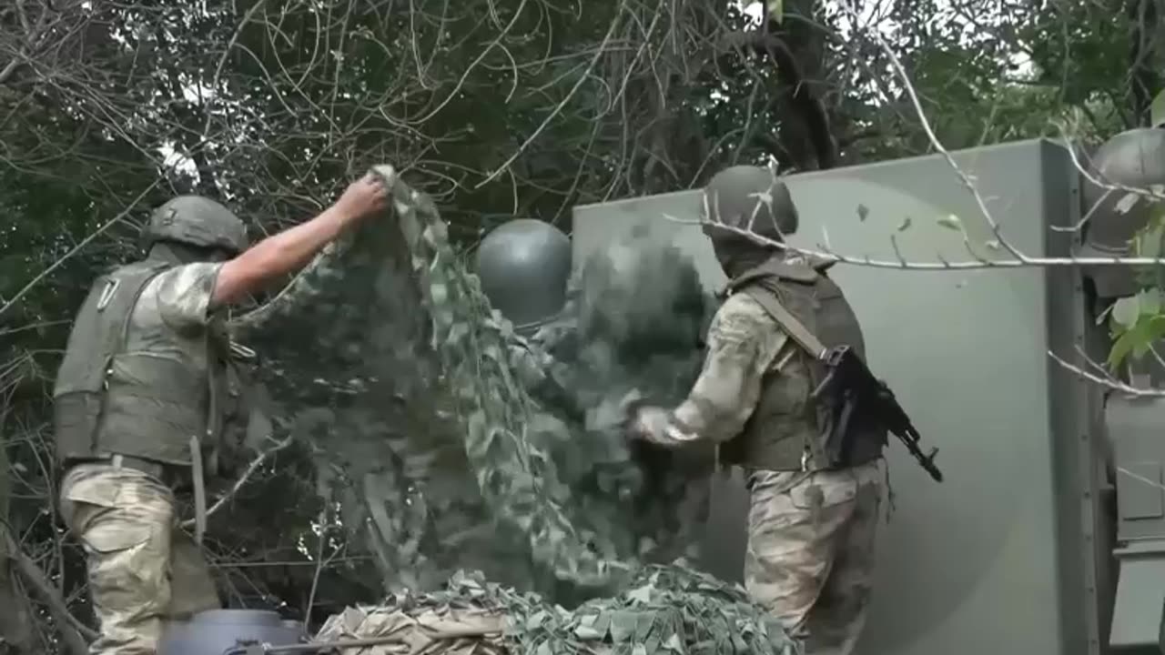 Combat work of the crews of the Tor-M2 air defence system