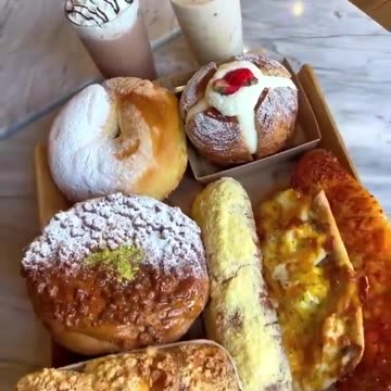 Korean Bakery 🧁🥯 Food