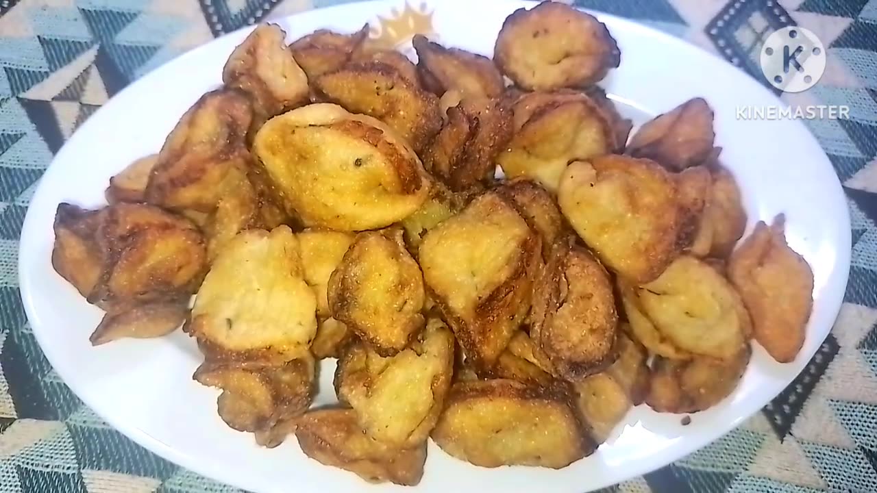 Flower Samosa Recipe