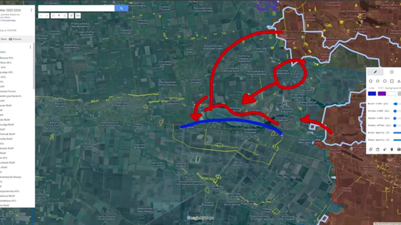 Thousands of Ukrainian Soldiers Risk Encirclement As Russian Forces Assault Key Supply Lines