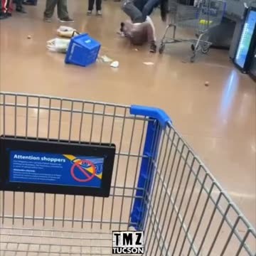 Warning: Graphic languages content. - Happening last night @ Walmart Tucson