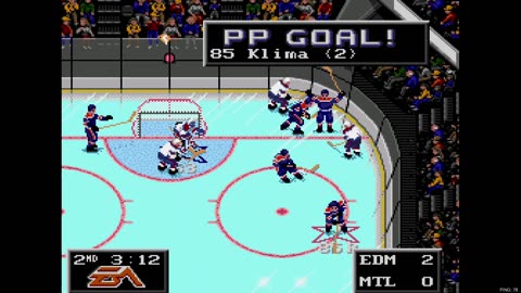 NHL '94 Sega Super Liga Game 27 - annatar (EDM) at Len the Lengend (MON)