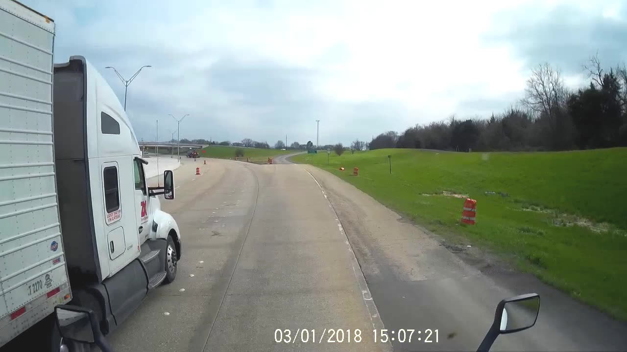 Almost WRECKED in West Texas 2016 CDL Truck Driving.