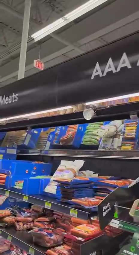 W sklepach 15-minutowego miasta nie można przekroczyć ilości kupowanego mięsa.