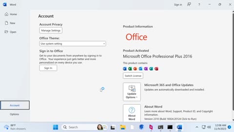 how to activate ms office 2016 professional permanently for free