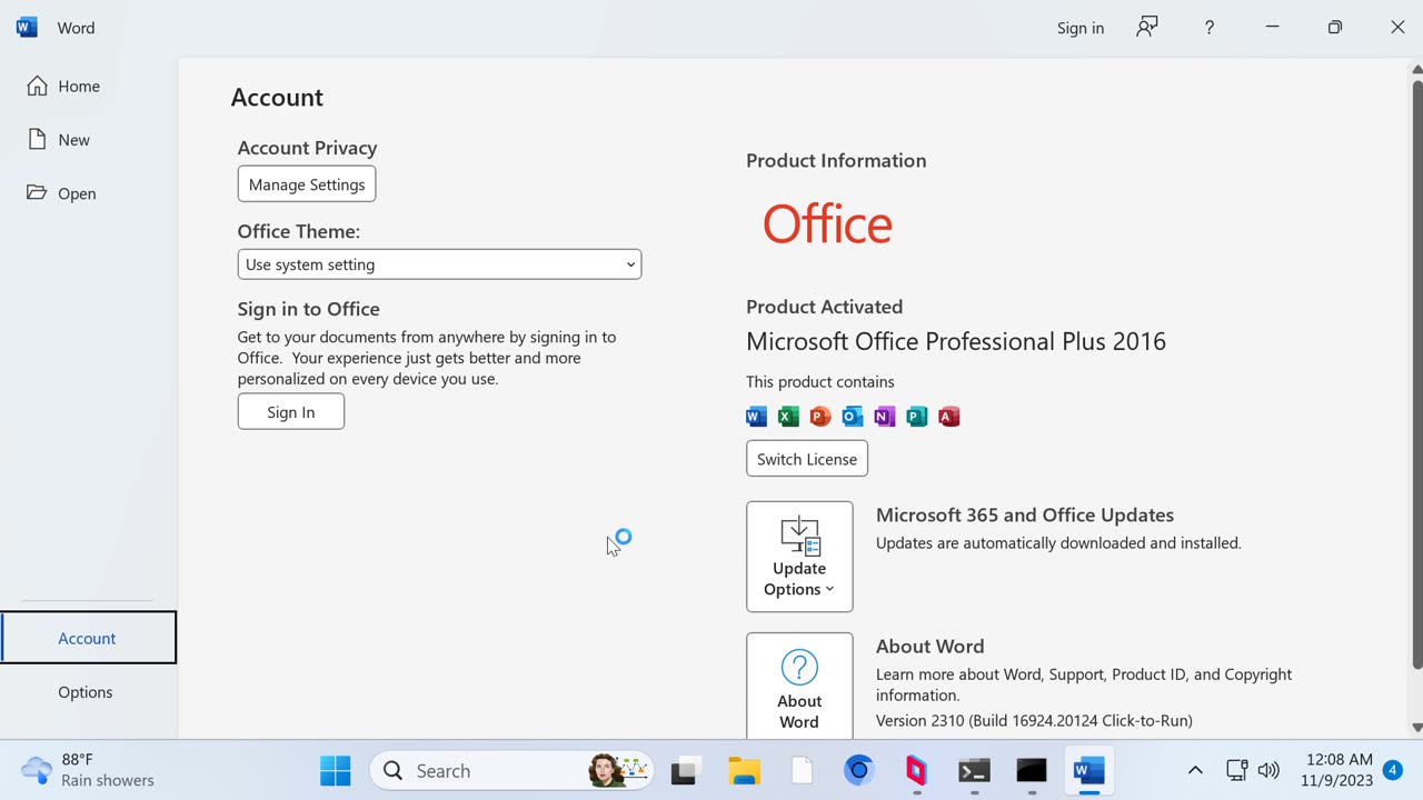 how to activate ms office 2016 professional permanently for free