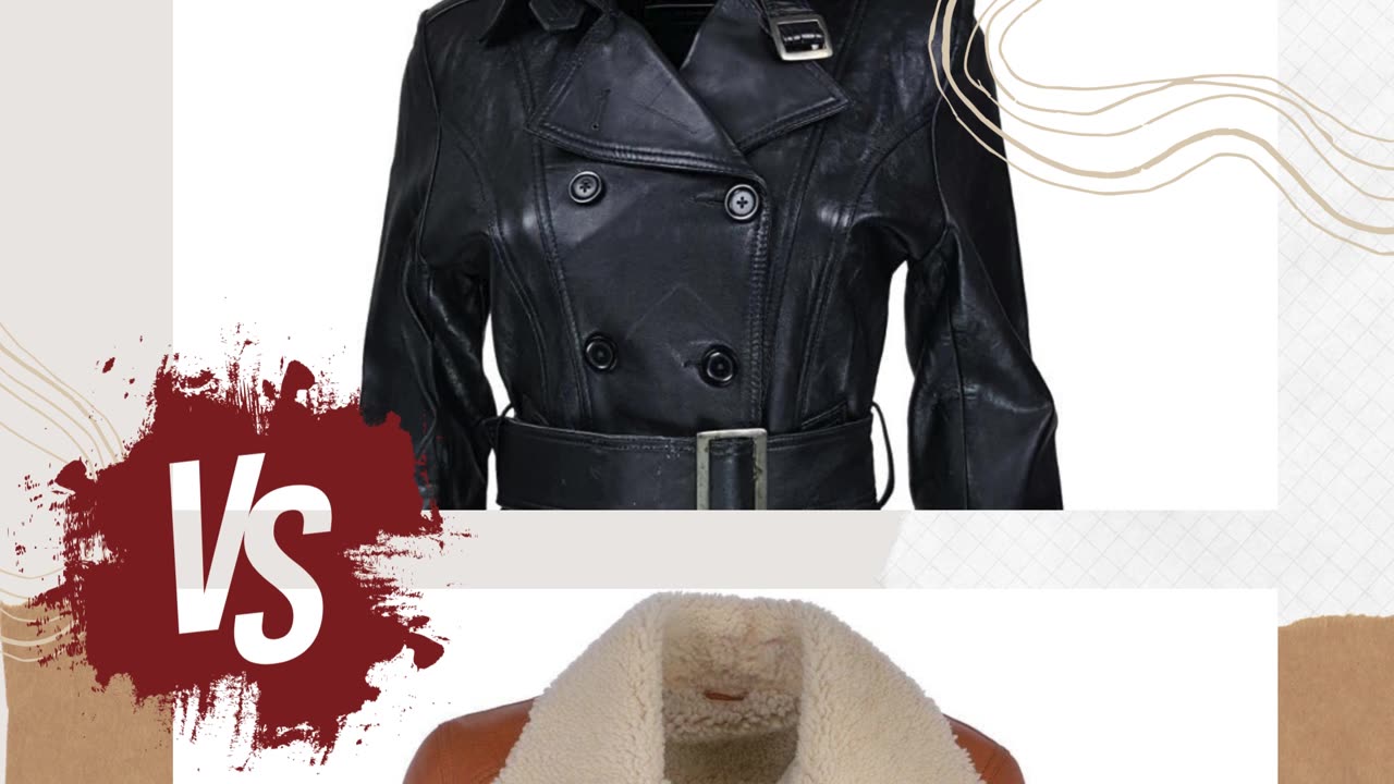 Trending winter leather jacket design2024 |beautiful jacket for girls