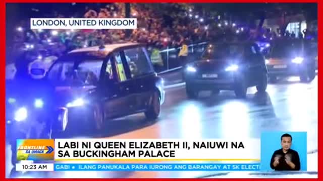 Labi ni Queen Elizabeth Il, naiuwi nasa Buckingham Palace