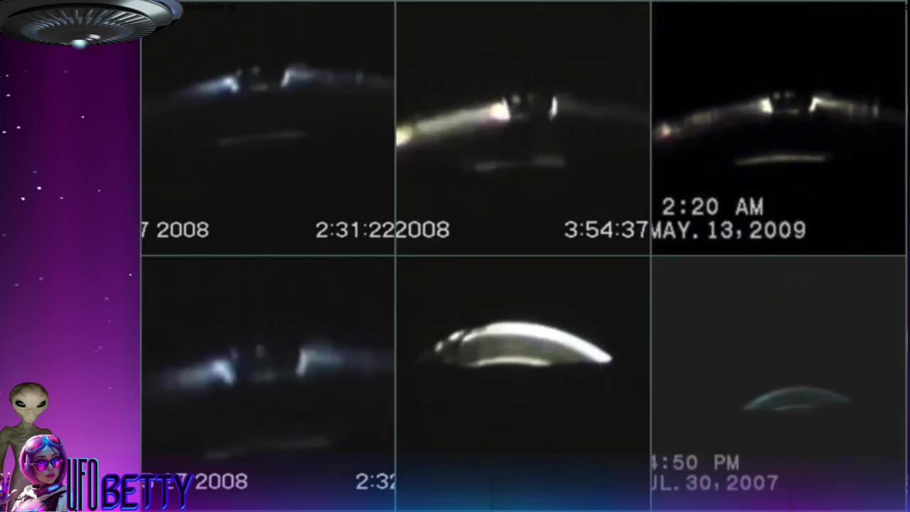 Same UFO UAP appears over Turkey 2007-2009