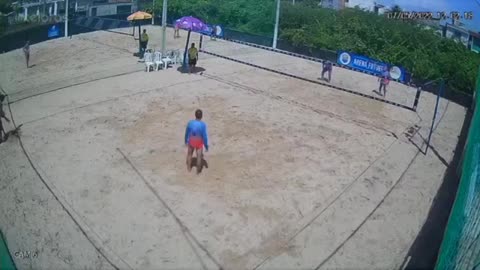 Mal súbito durante o vôlei de praia- Brasil