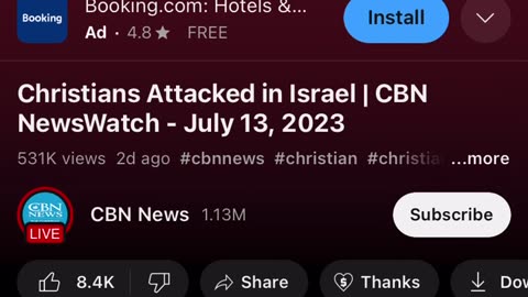 Jews in Israel attacking Christians