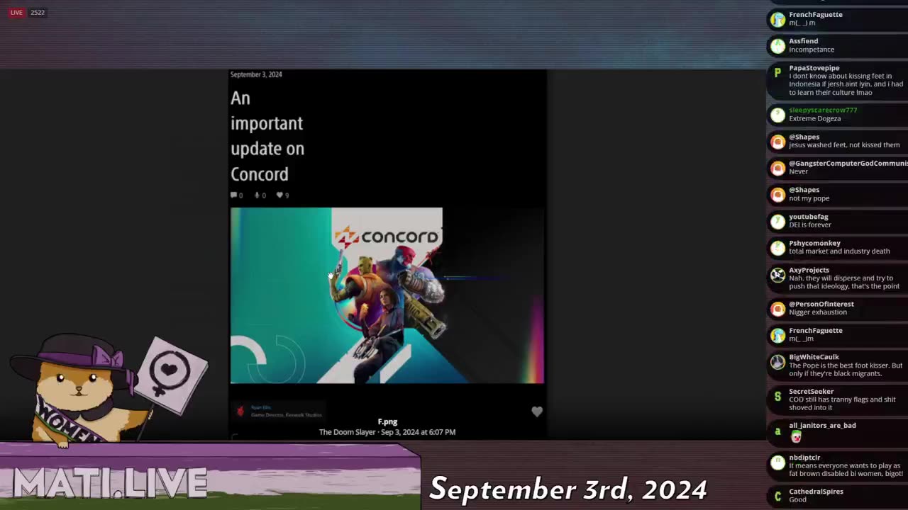 Concord shuts down - Mad at the Internet (September 3, 2024)