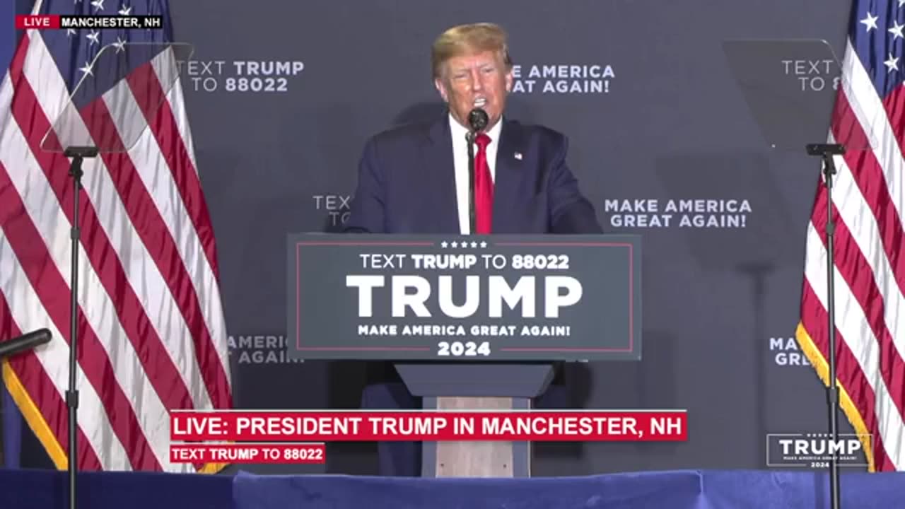 LIVE: President Trump in Manchester, NH