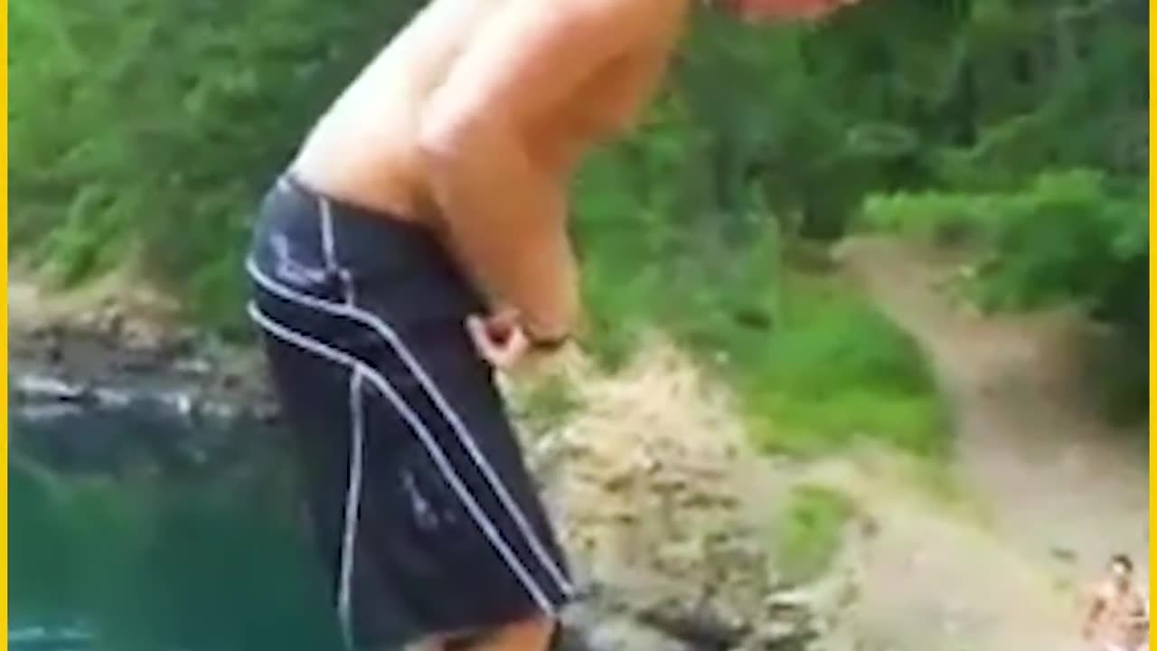 Cliff Jumping Isn't Easy