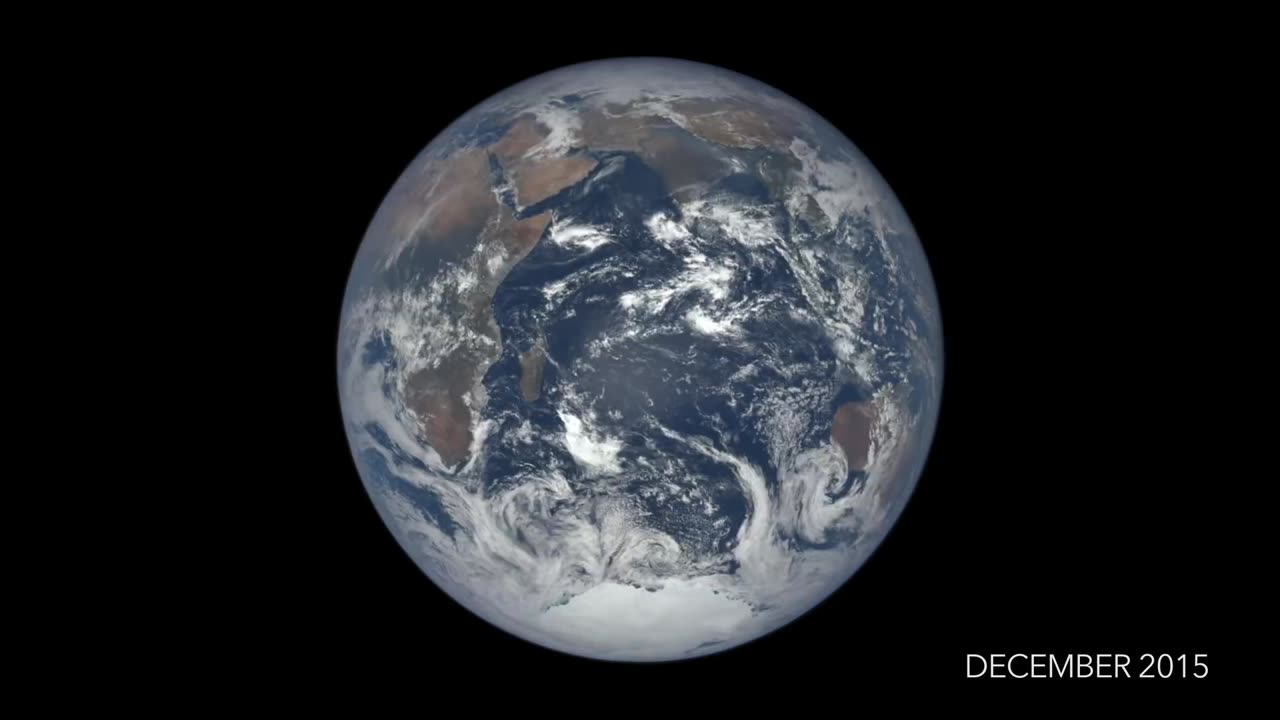 One Year on Earth – Seen From 1 Million Miles
