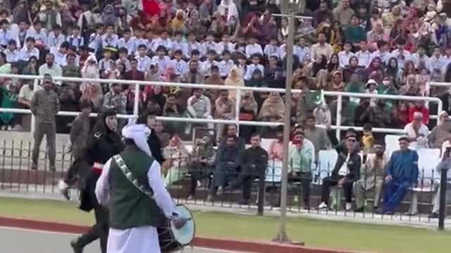 Women platoon commanders at Wagah-Atari border