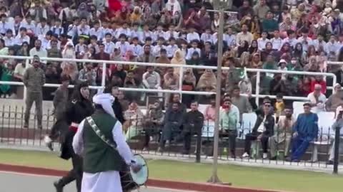 Women platoon commanders at Wagah-Atari border