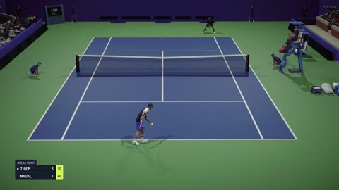 TIEBREAK - VERY INTENSE 70 SHOT RALLY!!