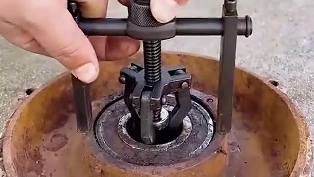 Ramallah puller with inner bore bearing