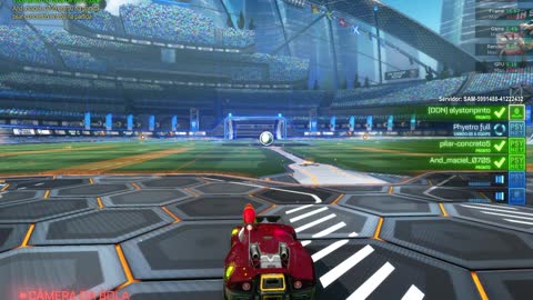 rocket league 1 x 1 (vitórias e derrotas)