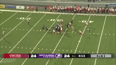 North Alabama vs Utah Tech Highlights | College Football Week 8 | 2023 College Football