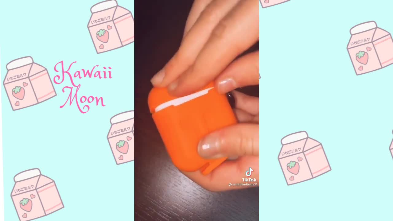 Tiktok compilation of kawai phone accessories, case, and homescreen